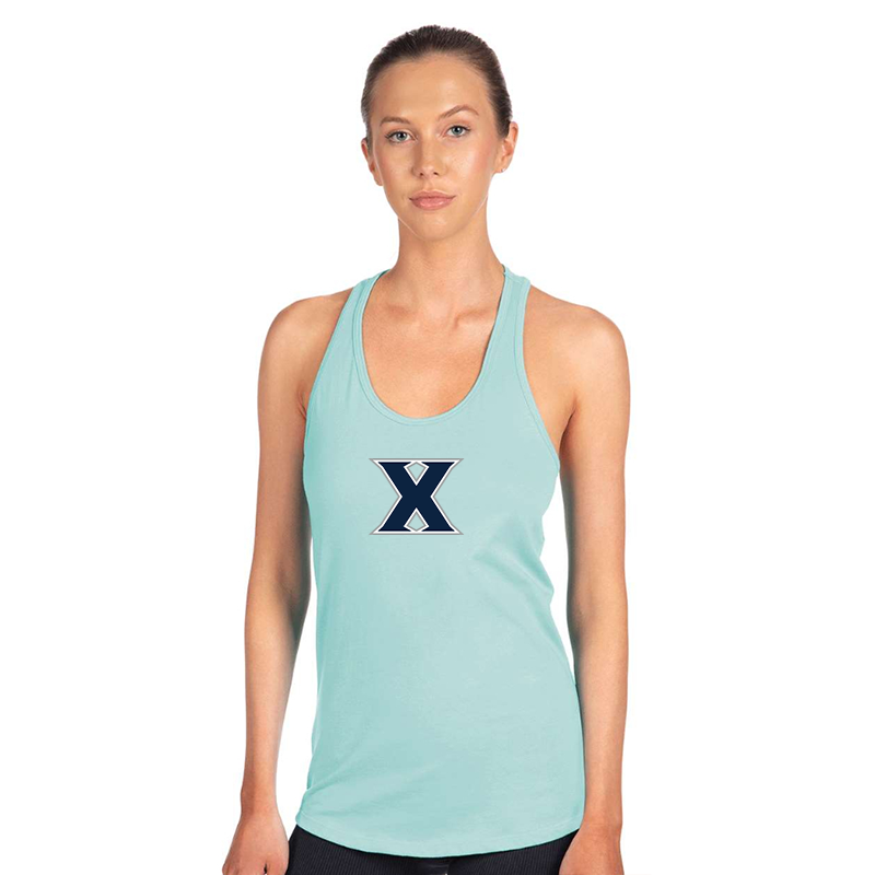 Women's Xavier Musketeers Next Level Ideal Racerback Tank